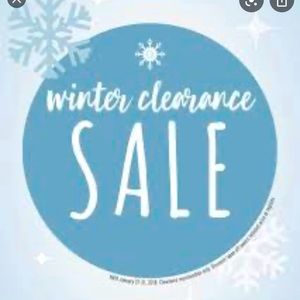 Winter clearance sale!